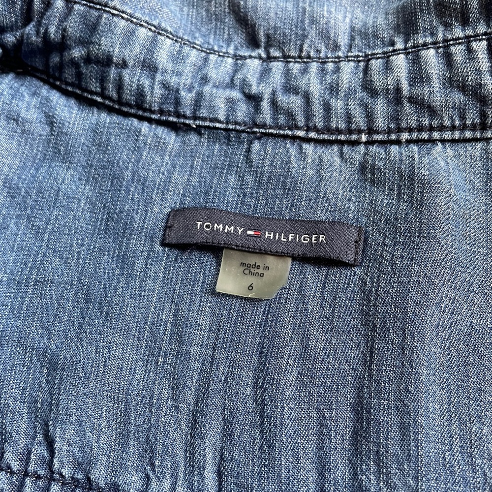 Tommy Hilfiger Chambray denim button down dress - Picture 10 of 15